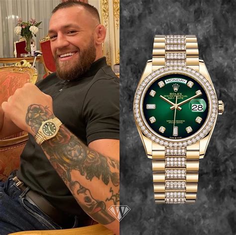 mc cologne rolex|Conor McGregor's Watch Collection .